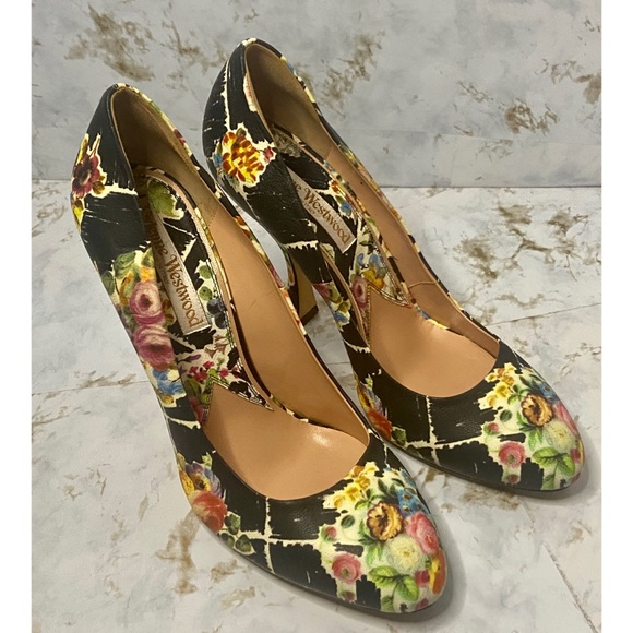 vivienne westwood floral shoes